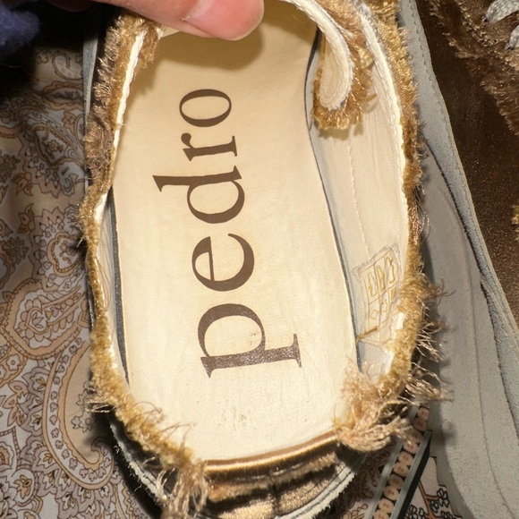 Pedro Garcia Orella Frayed Satin Trainer - Picture 12 of 15